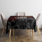 Australia ANZAC Day Tablecloth We Will Remember Them Poppy Camouflage - Aussie Hoodie