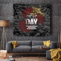 Australia ANZAC Day Tapestry We Will Remember Them Poppy Camouflage - Aussie Hoodie