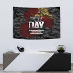 Australia ANZAC Day Tapestry We Will Remember Them Poppy Camouflage - Aussie Hoodie