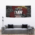 Australia ANZAC Day Tapestry We Will Remember Them Poppy Camouflage - Aussie Hoodie