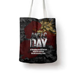 Australia ANZAC Day Tote Bag We Will Remember Them Poppy Camouflage - Aussie Hoodie