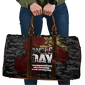Australia ANZAC Day Travel Bag We Will Remember Them Poppy Camouflage - Aussie Hoodie