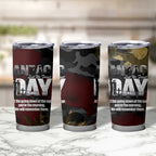 Australia ANZAC Day Tumbler Cup We Will Remember Them Poppy Camouflage - Aussie Hoodie
