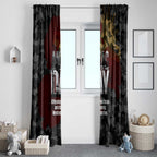 Australia ANZAC Day Window Curtain We Will Remember Them Poppy Camouflage - Aussie Hoodie