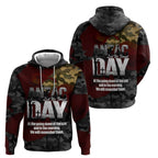 Australia ANZAC Day Zip Hoodie We Will Remember Them Poppy Camouflage - Aussie Hoodie