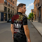 Australia ANZAC Day Zipper Polo Shirt We Will Remember Them Poppy Camouflage - Aussie Hoodie