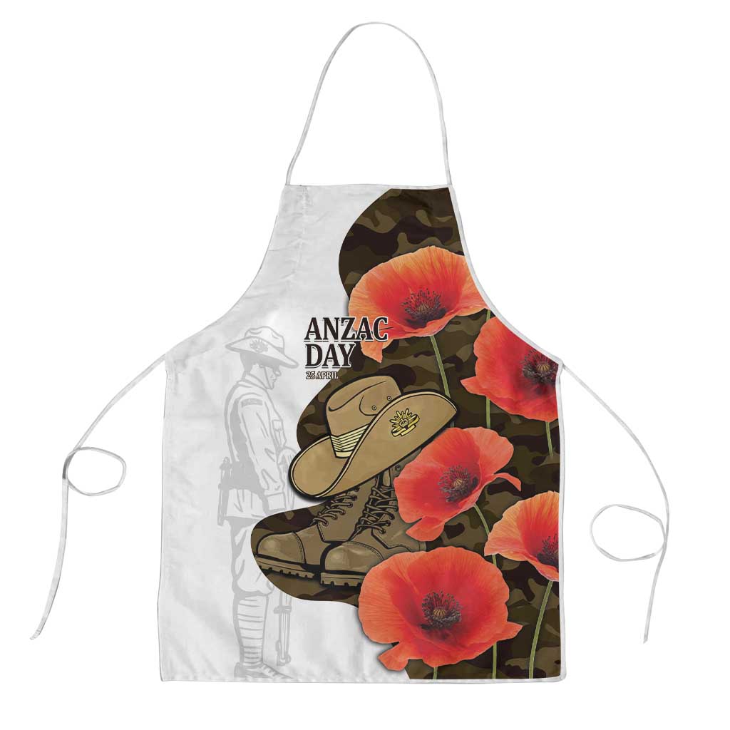 Australia ANZAC Day Apron Boots And Slouch Hat Lest We Forget - Aussie Hoodie