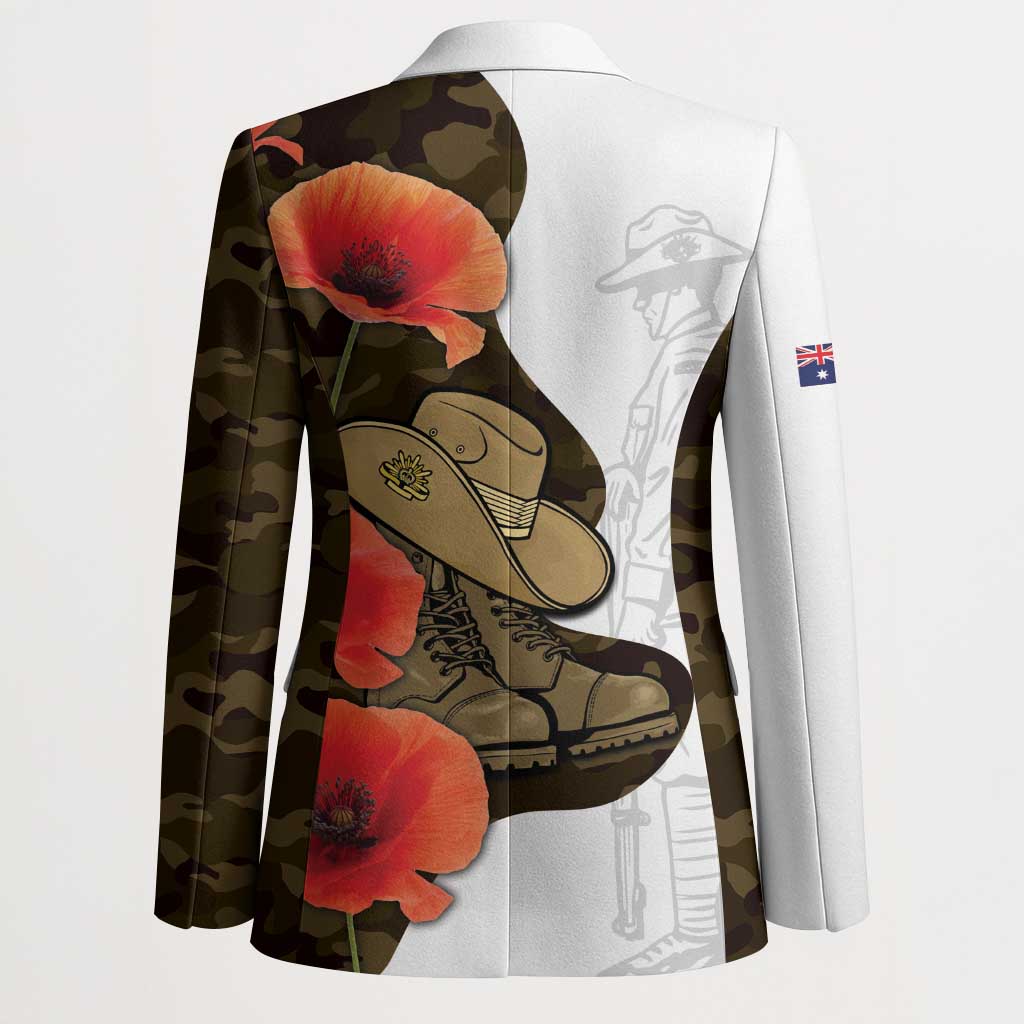 Australia ANZAC Day Blazer Boots And Slouch Hat Lest We Forget - Aussie Hoodie