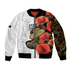 Australia ANZAC Day Bomber Jacket Boots And Slouch Hat Lest We Forget - Aussie Hoodie