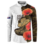Australia ANZAC Day Button Sweatshirt Boots And Slouch Hat Lest We Forget - Aussie Hoodie