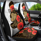 Australia ANZAC Day Car Seat Cover Boots And Slouch Hat Lest We Forget - Aussie Hoodie