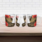 Australia ANZAC Day Ceramic Mug Boots And Slouch Hat Lest We Forget - Aussie Hoodie