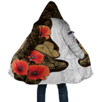 Australia ANZAC Day Cloak Boots And Slouch Hat Lest We Forget - Aussie Hoodie