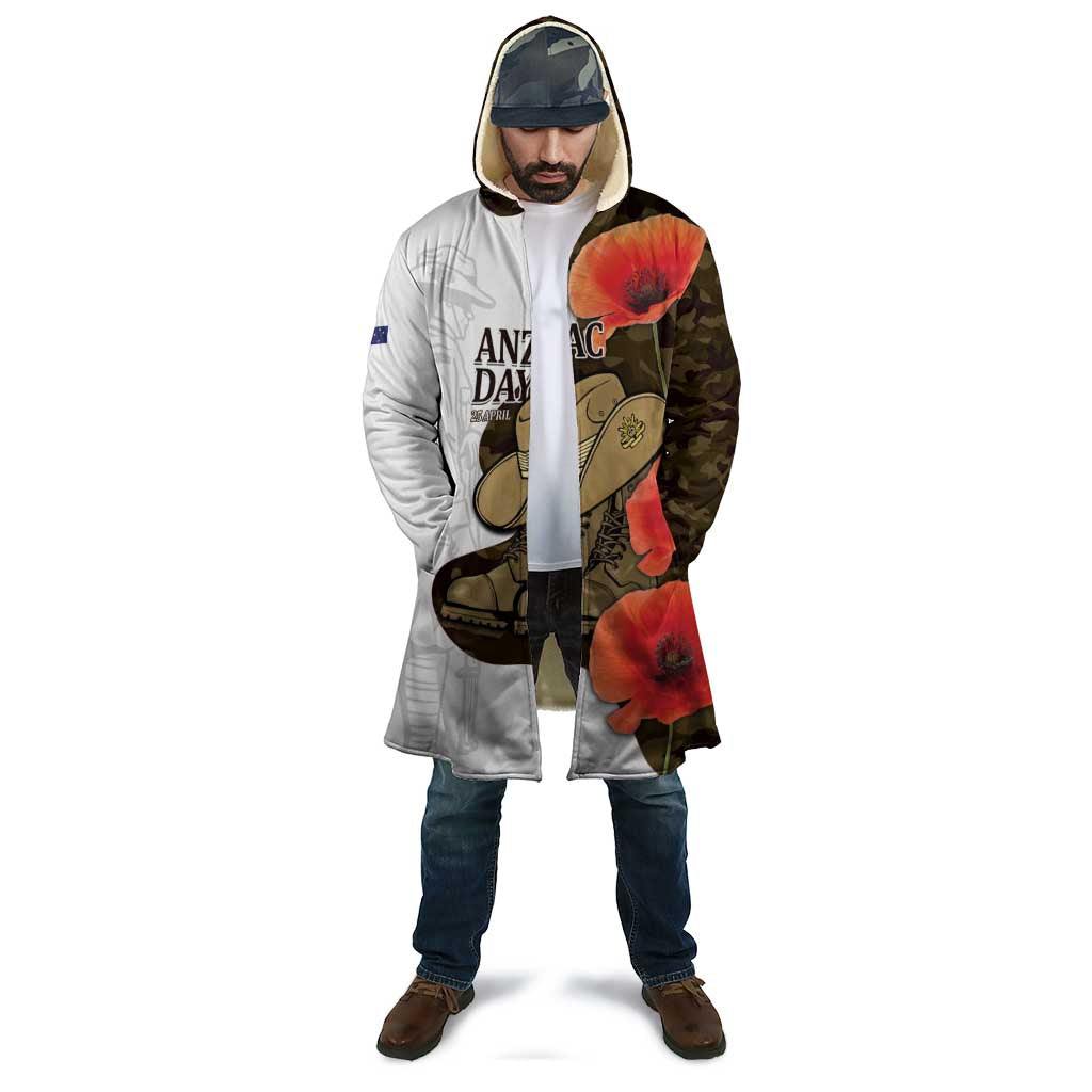 Australia ANZAC Day Cloak Boots And Slouch Hat Lest We Forget - Aussie Hoodie