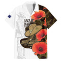Australia ANZAC Day Hawaiian Shirt Boots And Slouch Hat Lest We Forget - Aussie Hoodie