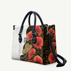 Australia ANZAC Day Leather Bag Boots And Slouch Hat Lest We Forget - Aussie Hoodie
