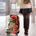 Australia ANZAC Day Luggage Cover Boots And Slouch Hat Lest We Forget - Aussie Hoodie