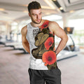 Australia ANZAC Day Men Tank Top Boots And Slouch Hat Lest We Forget - Aussie Hoodie