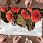 Australia ANZAC Day Puzzle Boots And Slouch Hat Lest We Forget - Aussie Hoodie