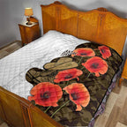 Australia ANZAC Day Quilt Boots And Slouch Hat Lest We Forget - Aussie Hoodie