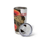 Australia ANZAC Day Tumbler Cup Boots And Slouch Hat Lest We Forget - Aussie Hoodie