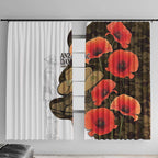 Australia ANZAC Day Window Curtain Boots And Slouch Hat Lest We Forget - Aussie Hoodie