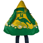 Custom Australia Petanque Cloak Aussie Kangaroo Bouleroos National Color