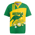 Custom Australia Petanque Rugby Jersey Aussie Kangaroo Bouleroos National Color