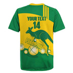 Custom Australia Petanque Rugby Jersey Aussie Kangaroo Bouleroos National Color