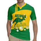 Custom Australia Petanque Rugby Jersey Aussie Kangaroo Bouleroos National Color