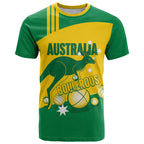 Custom Australia Petanque T Shirt Aussie Kangaroo Bouleroos National Color