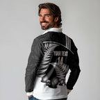 Custom New Zealand Silver Fern Petanque Long Sleeve Polo Shirt Aotearoa Maori Pattern