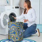 Eels NAIDOC Week 2026 Personalised Laundry Basket 50 Years of Deadly Aboriginal Art