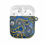 Eels NAIDOC Week 2026 Personalised AirPods Case 50 Years of Deadly Aboriginal Art