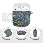 Eels NAIDOC Week 2026 Personalised AirPods Case 50 Years of Deadly Aboriginal Art