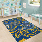 Eels NAIDOC Week 2026 Personalised Area Rug 50 Years of Deadly Aboriginal Art