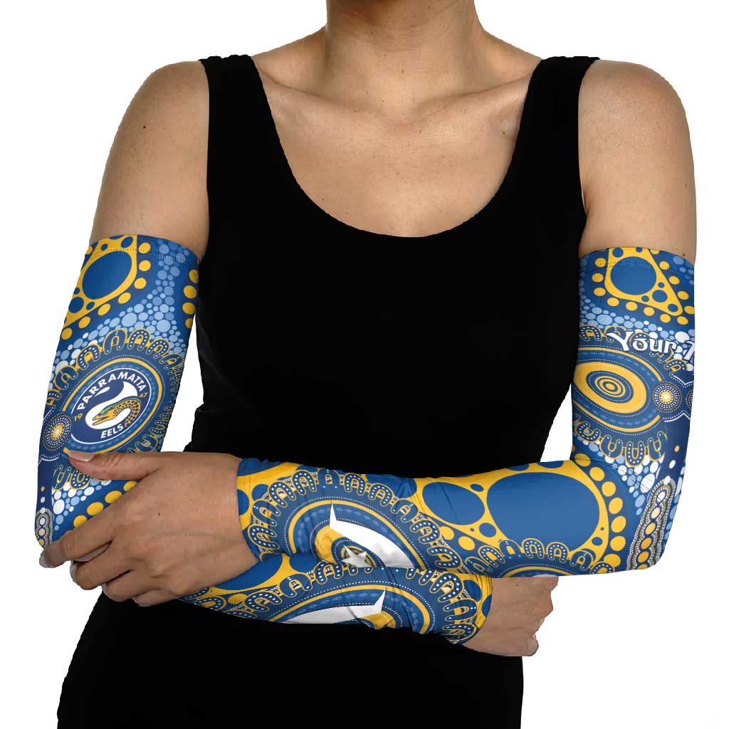 Eels NAIDOC Week 2026 Personalised Arm Sleeves 50 Years of Deadly Aboriginal Art