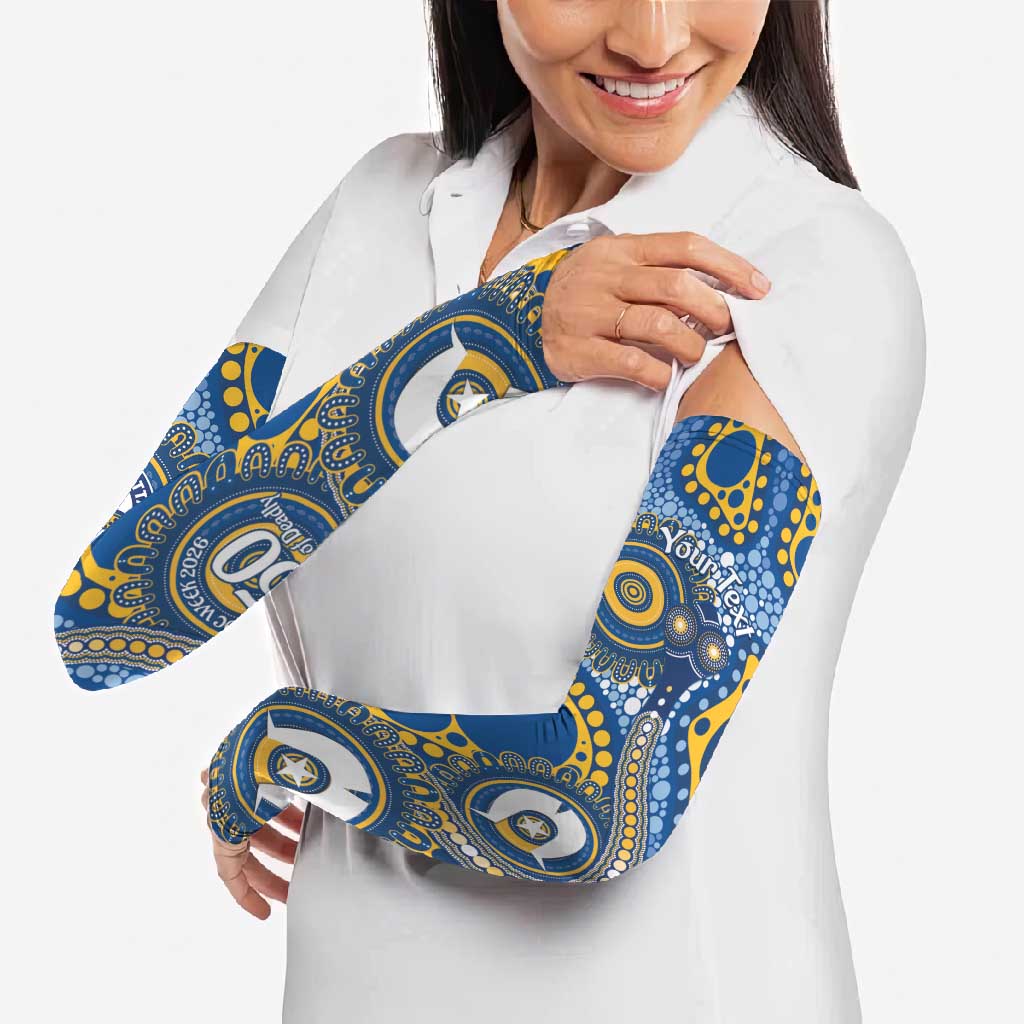 Eels NAIDOC Week 2026 Personalised Arm Sleeves 50 Years of Deadly Aboriginal Art