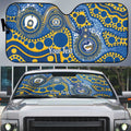 Eels NAIDOC Week 2026 Personalised Auto Sun Shade 50 Years of Deadly Aboriginal Art