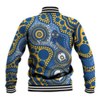 Eels NAIDOC Week 2026 Personalised Baseball Jacket 50 Years of Deadly Aboriginal Art