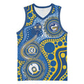 Eels NAIDOC Week 2026 Personalised Basketball Jersey 50 Years of Deadly Aboriginal Art