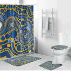 Eels NAIDOC Week 2026 Personalised Bathroom Set 50 Years of Deadly Aboriginal Art