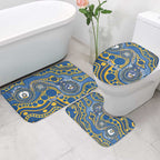 Eels NAIDOC Week 2026 Personalised Bathroom Set 50 Years of Deadly Aboriginal Art