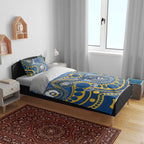 Eels NAIDOC Week 2026 Personalised Bedding Set 50 Years of Deadly Aboriginal Art