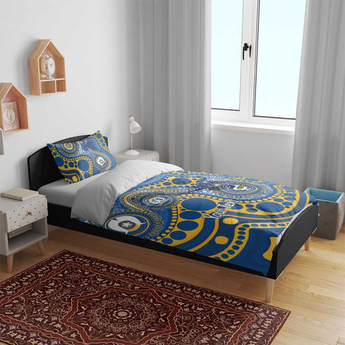 Eels NAIDOC Week 2026 Personalised Bedding Set 50 Years of Deadly Aboriginal Art