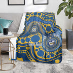 Eels NAIDOC Week 2026 Personalised Blanket 50 Years of Deadly Aboriginal Art