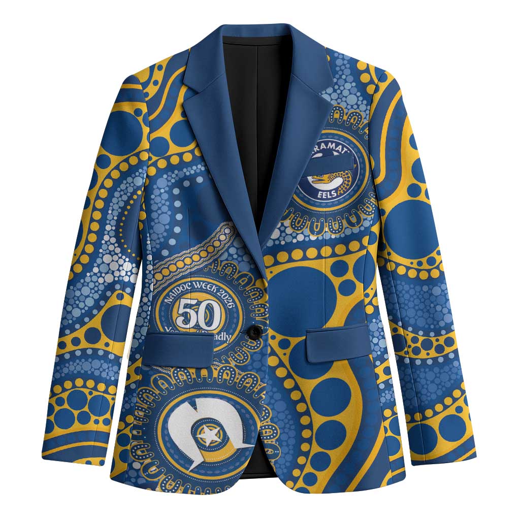 Eels NAIDOC Week 2026 Personalised Blazer 50 Years of Deadly Aboriginal Art
