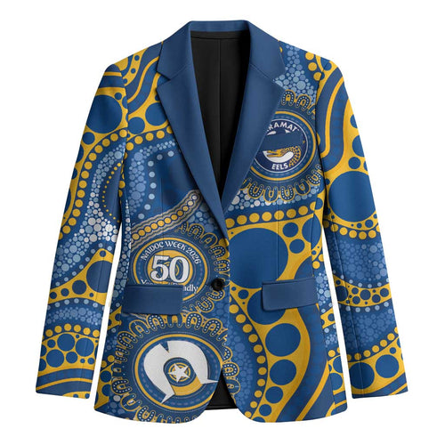 Eels NAIDOC Week 2026 Personalised Blazer 50 Years of Deadly Aboriginal Art