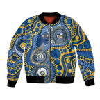 Eels NAIDOC Week 2026 Personalised Bomber Jacket 50 Years of Deadly Aboriginal Art