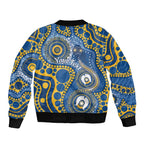 Eels NAIDOC Week 2026 Personalised Bomber Jacket 50 Years of Deadly Aboriginal Art